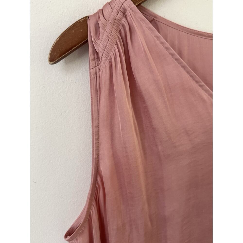 Banana Republic Womens Tunic Tank Top Pink Size L Sleeveless Lightweight Casual - Picture 3 of 11